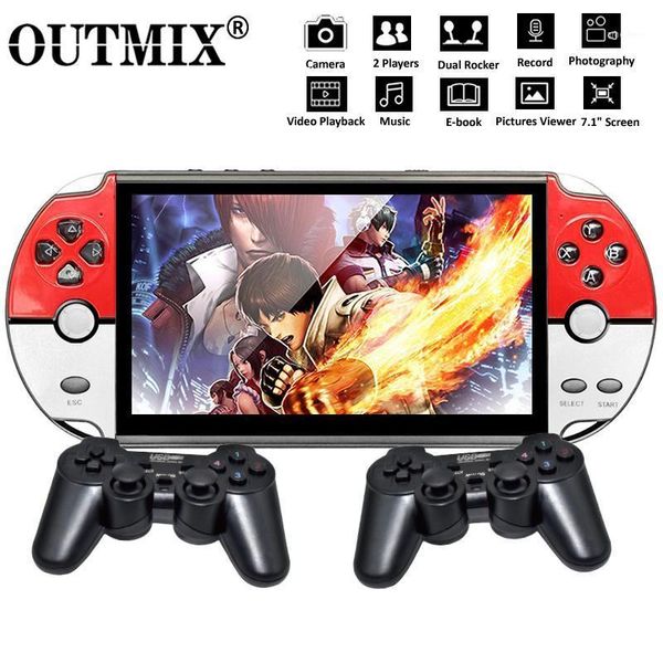 new x40 video game 7.1inch lcd double rocker portable handheld retro game console video mp5 player tf card for gba/nes 30001
new x40 video game 7.1inch lcd double rocker portable handheld retro game console video mp5 player tf card for gba/nes 30001