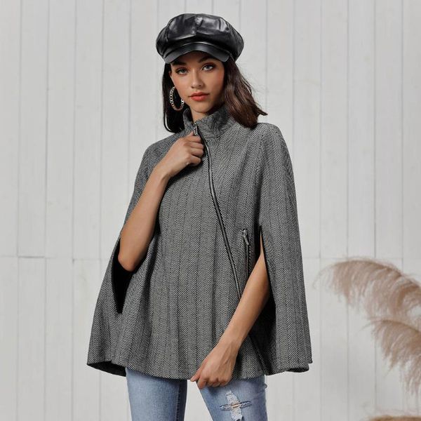 women's jackets womens winter zipper cloak fashion sleeve coat elegant jacket overcoat outwear ladies basic street #829, Black;brown
women's jackets womens winter zipper cloak fashion sleeve coat elegant jacket overcoat outwear ladies basic street #829, Black;brown