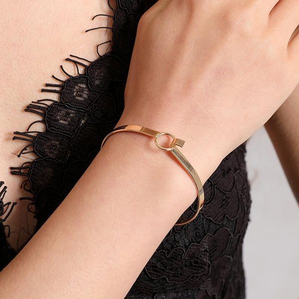 bracelet bangle korean version of the simple jewelry versatile student jewelry open bracelet, Black
bracelet bangle korean version of the simple jewelry versatile student jewelry open bracelet, Black