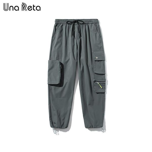 men's pants una reta men 2021 fashion spring sweatpants joggers harajuku casual hip hop multiple pockets loose trousers man, Black
men's pants una reta men 2021 fashion spring sweatpants joggers harajuku casual hip hop multiple pockets loose trousers man, Black