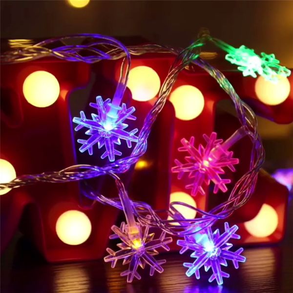 newbattery 10/20/40 led snowflake string twinkle garlands powered christmas lamp holiday party wedding decorative fairy light
newbattery 10/20/40 led snowflake string twinkle garlands powered christmas lamp holiday party wedding decorative fairy light