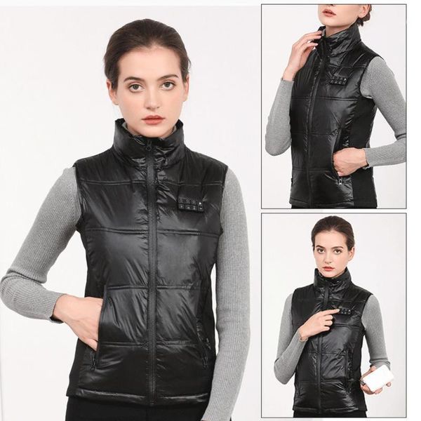 outdoor heating vest clothes intelligent temperature control electric full body charging vest down jacket men women winter warm1, Gray;blue
outdoor heating vest clothes intelligent temperature control electric full body charging vest down jacket men women winter warm1, Gray;blue