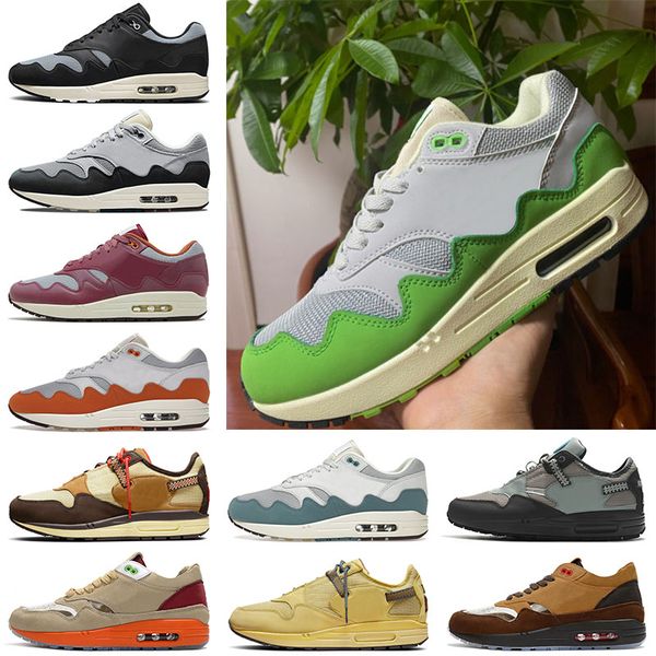2022 new 87 1s women mens running shoes 1 patta waves noise aqua monarch black grey rush maroon baroque brown cactus jack denham trainers te, White;red
2022 new 87 1s women mens running shoes 1 patta waves noise aqua monarch black grey rush maroon baroque brown cactus jack denham trainers te, White;red