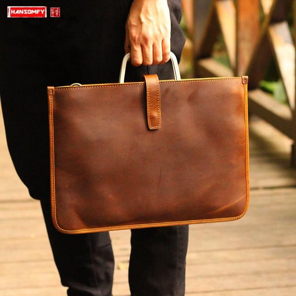 leather men's bag horizontal section men briefcase ultra-thin document bag male lapretro crazy horse leather handbags
leather men's bag horizontal section men briefcase ultra-thin document bag male lapretro crazy horse leather handbags