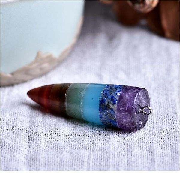 1pc natural crystal colorful pendant guardian gemstone quartz crystal crafts necklace diy gift qylzma, Black
1pc natural crystal colorful pendant guardian gemstone quartz crystal crafts necklace diy gift qylzma, Black
