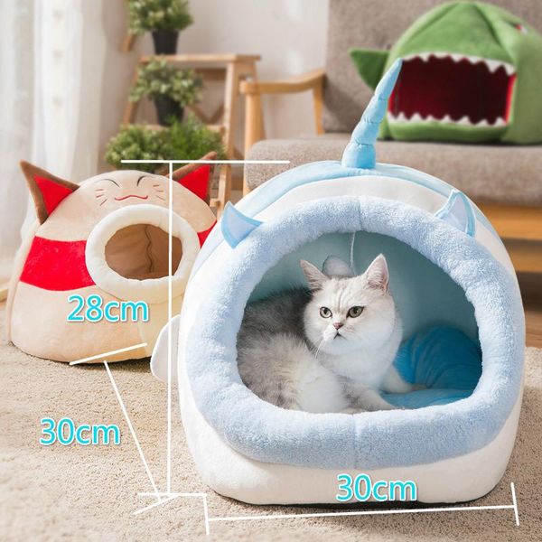 cat beds & furniture autumn and winter semi-closed nest cartoon pet house dog removable wash puppy bed supplies
cat beds & furniture autumn and winter semi-closed nest cartoon pet house dog removable wash puppy bed supplies