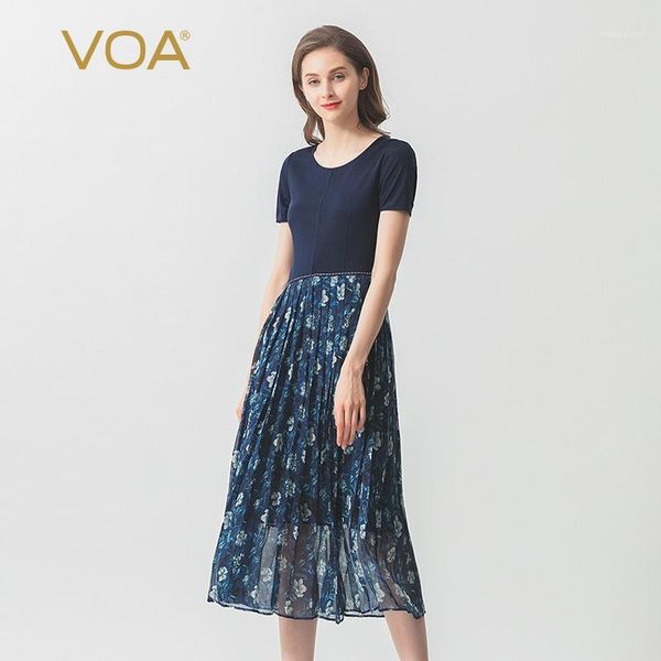 voa double-sided knitted blue bottom floral patchwork arch needle soft breathable hyperelastic pleated skirt a106601, Black;gray
voa double-sided knitted blue bottom floral patchwork arch needle soft breathable hyperelastic pleated skirt a106601, Black;gray