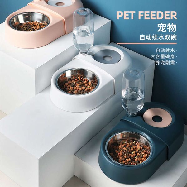 double automatic drinking dog cat water bowl anti overturning rice basin pet products
double automatic drinking dog cat water bowl anti overturning rice basin pet products