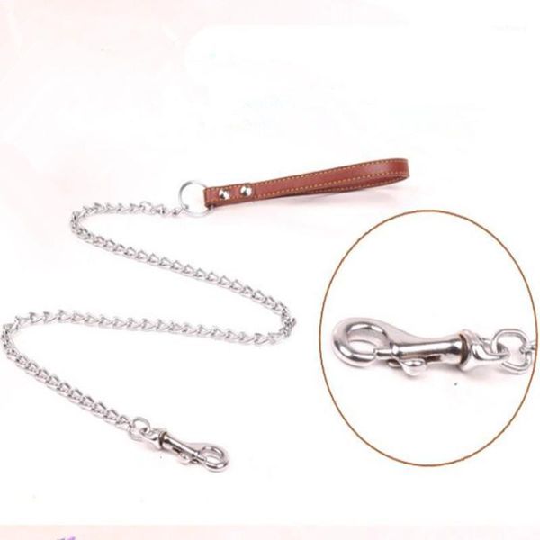 durable anti-bite metal dog chain lead for small medium large dog chain leash handle leads pu leather iron pet accessories1
durable anti-bite metal dog chain lead for small medium large dog chain leash handle leads pu leather iron pet accessories1