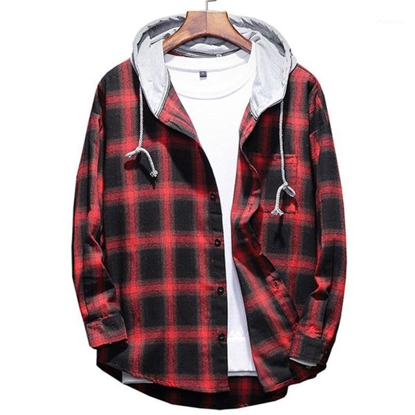 2019 spring and autumn fashion new men's casual long sleeve hoodie / men's hooded plaid thin sweatshirts coat1, Black
2019 spring and autumn fashion new men's casual long sleeve hoodie / men's hooded plaid thin sweatshirts coat1, Black