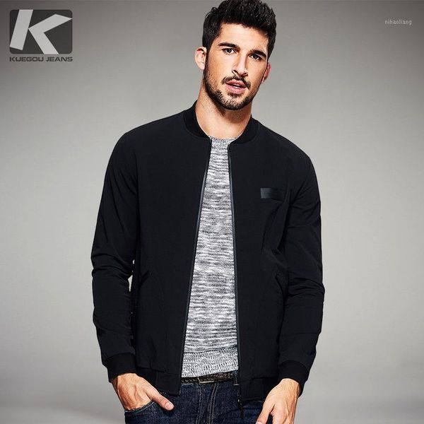 KUEGOU 2017 Spring Mens Casual Jackets And Coats Thin Black Color Brand Clothing For Man's Slim Fit Clothes Male Wear Tops 20671, Black;brown
KUEGOU 2017 Spring Mens Casual Jackets And Coats Thin Black Color Brand Clothing For Man's Slim Fit Clothes Male Wear Tops 20671, Black;brown