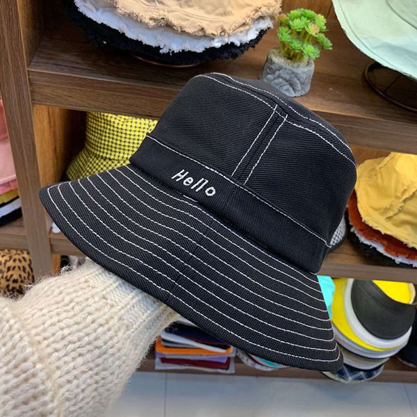 hello 2020 spring new embroidered cowboy fisherman's hat, Blue;gray
hello 2020 spring new embroidered cowboy fisherman's hat, Blue;gray