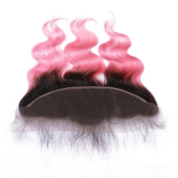 two tone 1b pink ombre full lace frontal closure body wave pink ombre brazilian hair ear to ear 13x4 lace frontal bleached knots, Black;brown
two tone 1b pink ombre full lace frontal closure body wave pink ombre brazilian hair ear to ear 13x4 lace frontal bleached knots, Black;brown