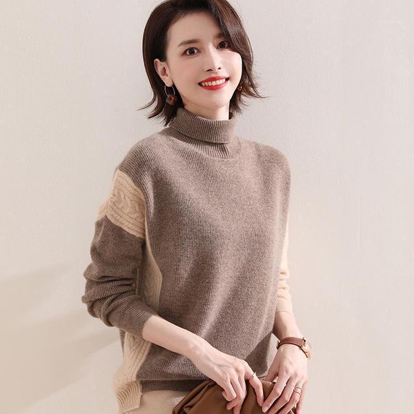 grade 100% pure goat cashmere knitted sweaters women turtleneck winter warm pullovers 2colors long sleeve thicker jumpers1, White;black
grade 100% pure goat cashmere knitted sweaters women turtleneck winter warm pullovers 2colors long sleeve thicker jumpers1, White;black