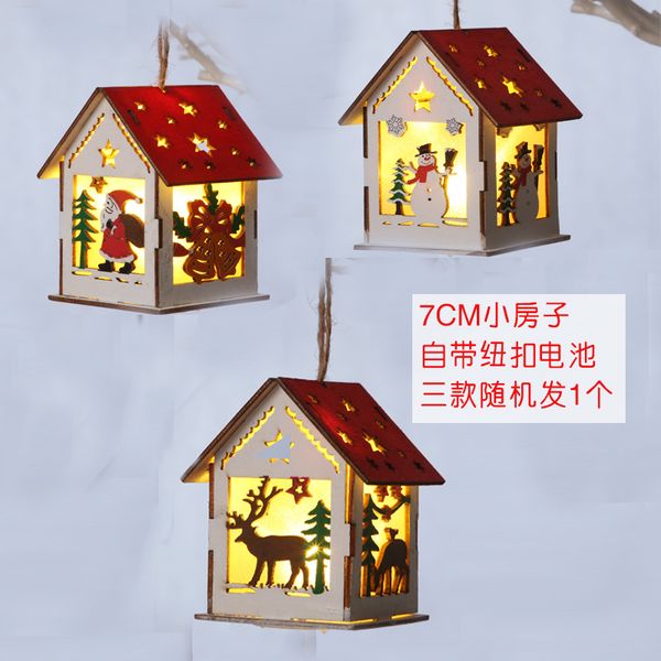 hanging nordic christmas series light-emitting wooden decorations luminous snow house
hanging nordic christmas series light-emitting wooden decorations luminous snow house