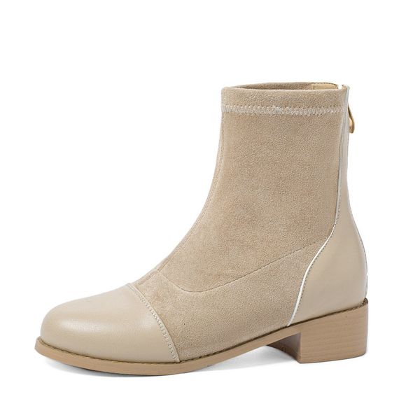 2021 new pu leather + flock back autumn winter women shoes fashion square high heel round toe ankle boots size 34-43 d0go, Black
2021 new pu leather + flock back autumn winter women shoes fashion square high heel round toe ankle boots size 34-43 d0go, Black