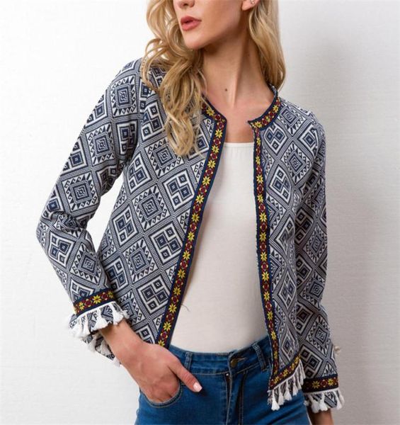 women's jackets fashionable lndividual ethnic style splicing tasseled cardigan jacket coats with round collar plaid from, Black;brown
women's jackets fashionable lndividual ethnic style splicing tasseled cardigan jacket coats with round collar plaid from, Black;brown