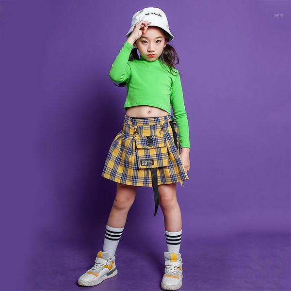 kids ballroom hip hop outfits sweatshirt plaid skirt dancing clothing girls carnival jazz dance costume clothes stage wear1, Black;red 
kids ballroom hip hop outfits sweatshirt plaid skirt dancing clothing girls carnival jazz dance costume clothes stage wear1, Black;red