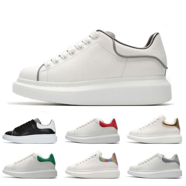 fashion 3m reflective women mens run shoes platform designer shoes white luxury suede leather red green black ace sports sneakers off
fashion 3m reflective women mens run shoes platform designer shoes white luxury suede leather red green black ace sports sneakers off