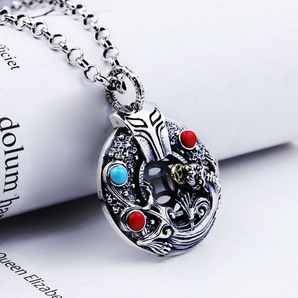 sweater chain necklace female hip hop men's fashion personality personality brave pendant pendant, Silver
sweater chain necklace female hip hop men's fashion personality personality brave pendant pendant, Silver