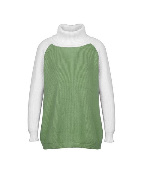new winter 2020 high-collared solid-color sweater blouse for women thick patchwork full sleeve casual knitwear, White;black
new winter 2020 high-collared solid-color sweater blouse for women thick patchwork full sleeve casual knitwear, White;black