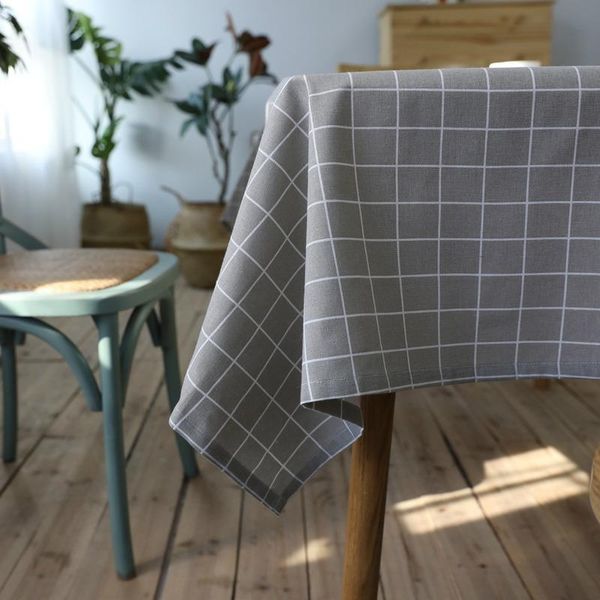 table cloth grey plaid printed cotton linen tablecloth cover simply style pillowcase
table cloth grey plaid printed cotton linen tablecloth cover simply style pillowcase