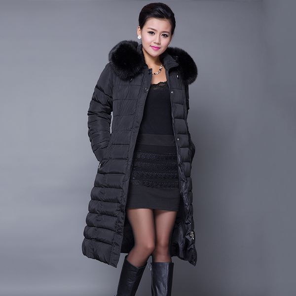 jas hooded winter ladies jacke office puffer solid fat 2020 women coat with bontkraag slim parka x-long katoen mrs wet fotfj, Black
jas hooded winter ladies jacke office puffer solid fat 2020 women coat with bontkraag slim parka x-long katoen mrs wet fotfj, Black
