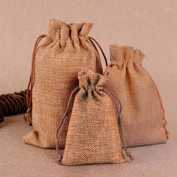 gift wrap 50pcs hessian jute drawstring pouch burlap bags wedding favors party christmas jewelry sack pouches packing storage bag s301
gift wrap 50pcs hessian jute drawstring pouch burlap bags wedding favors party christmas jewelry sack pouches packing storage bag s301