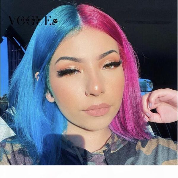 blue pink human hair wig straight lace front wig brazilian remy body wave wigs glueless pre-plucked with baby hair for women, Black;brown
blue pink human hair wig straight lace front wig brazilian remy body wave wigs glueless pre-plucked with baby hair for women, Black;brown