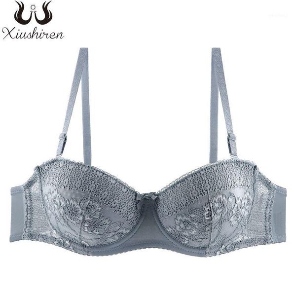 xiushiren women's strapless push up bandeau lace bras half cup balconette bra unlined underwire demi cup bralette 34a-40d1, Red;black
xiushiren women's strapless push up bandeau lace bras half cup balconette bra unlined underwire demi cup bralette 34a-40d1, Red;black