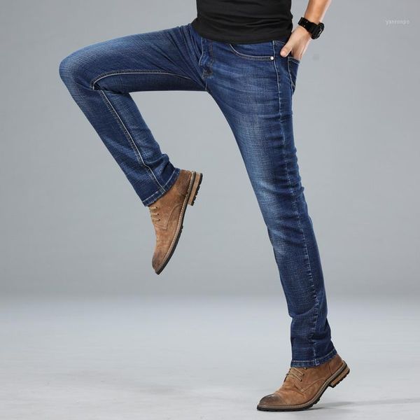 2020 new spring autumn jeans men stretch denim slim jean man black blue business straight mens jeans 28-401
2020 new spring autumn jeans men stretch denim slim jean man black blue business straight mens jeans 28-401