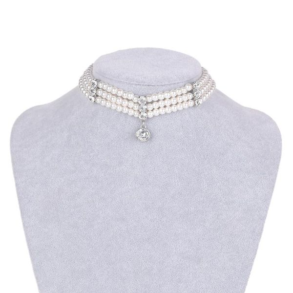 chokers howaway 2021 rhinestone pearl collar necklace baroque jewelry wedding banquet, Golden;silver
chokers howaway 2021 rhinestone pearl collar necklace baroque jewelry wedding banquet, Golden;silver