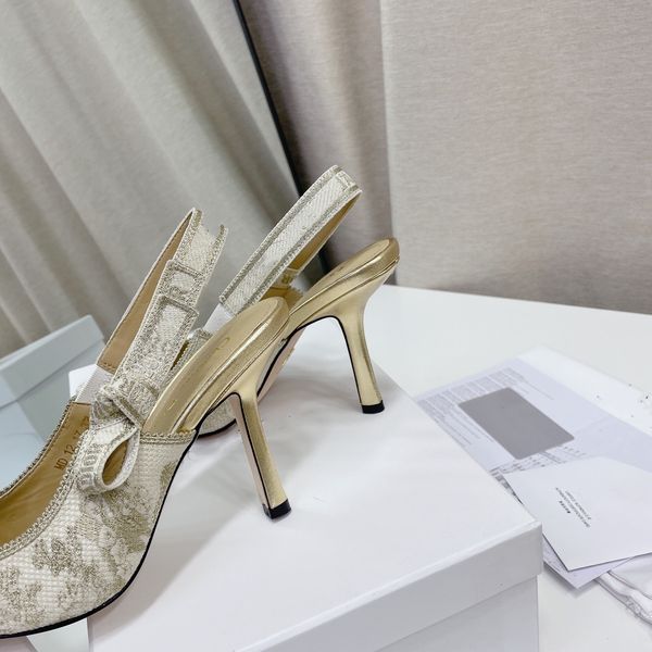 2022 latest women dress shoes open-heeled sandals high heels womens designer sandals slingback pumps jacquard embroidery with motif flattie, Black
2022 latest women dress shoes open-heeled sandals high heels womens designer sandals slingback pumps jacquard embroidery with motif flattie, Black