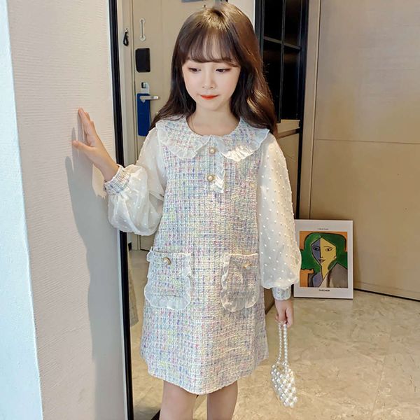 korean drs 2020 new children's spring girls' and foreign little fragrance princs skirt autumn sle r099, Red;yellow
korean drs 2020 new children's spring girls' and foreign little fragrance princs skirt autumn sle r099, Red;yellow