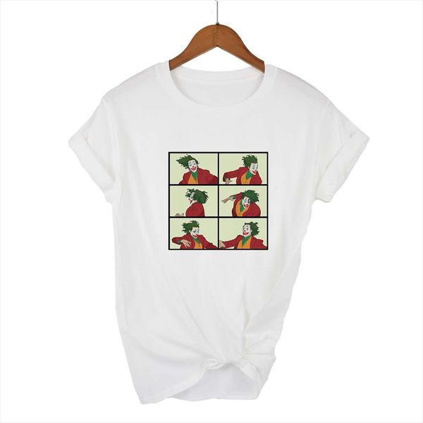 лето новые joker art картина женский майка harajuku графический футболки женщины hip hop streetwear vogue tee shirt femme, White
лето новые joker art картина женский майка harajuku графический футболки женщины hip hop streetwear vogue tee shirt femme, White
