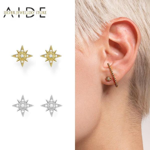 aide exquisite anise star stud earrings for women small cute zircon astral 925 sterling silver earrings fine jewelry kolczyki1, Golden;silver
aide exquisite anise star stud earrings for women small cute zircon astral 925 sterling silver earrings fine jewelry kolczyki1, Golden;silver