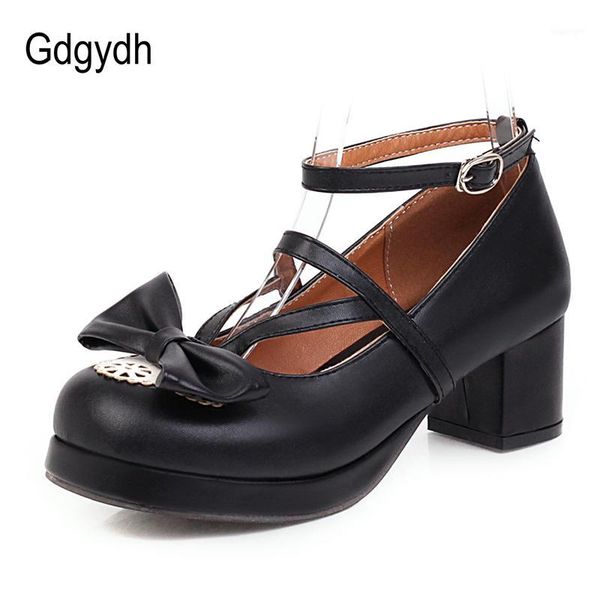 dress shoes gdgydh 2021 gothic lolita pink women pumps thick heels cross strap bowknot daily club female brand large szie 481, Black
dress shoes gdgydh 2021 gothic lolita pink women pumps thick heels cross strap bowknot daily club female brand large szie 481, Black