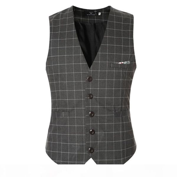 fashion slim fit thin grid plaid men waistcoat spring autumn new man suit vest quality suit vest male, Black;white
fashion slim fit thin grid plaid men waistcoat spring autumn new man suit vest quality suit vest male, Black;white