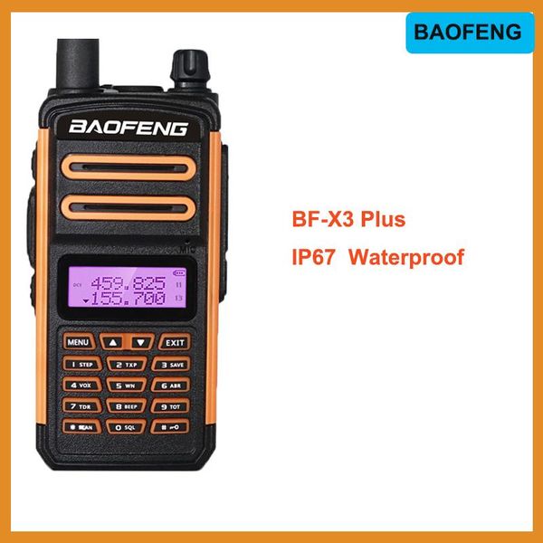 walkie talkie baofeng updated version bf x3 plus high power tri-band ham cb radio hf transceiver ip67 waterproof s5
walkie talkie baofeng updated version bf x3 plus high power tri-band ham cb radio hf transceiver ip67 waterproof s5