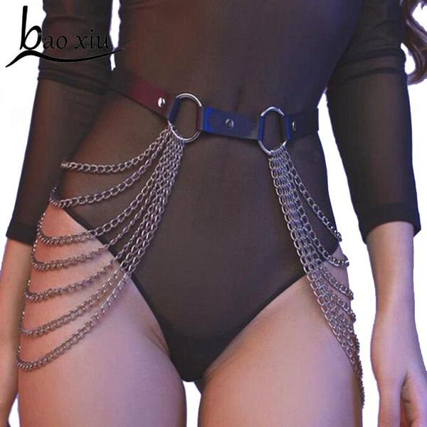 harness pu leather punk gothic garter tassel chain belt for women banquet suspenders straps body bondage female belt accessory, Black;brown
harness pu leather punk gothic garter tassel chain belt for women banquet suspenders straps body bondage female belt accessory, Black;brown