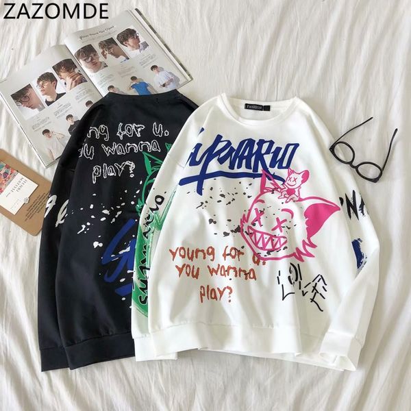 zazomde men graffiti men hoodies 2020 new arrival autumn winter men's sweatshirts fashion fleece harajuku tracksuit sweatshirts c0127, Black
zazomde men graffiti men hoodies 2020 new arrival autumn winter men's sweatshirts fashion fleece harajuku tracksuit sweatshirts c0127, Black