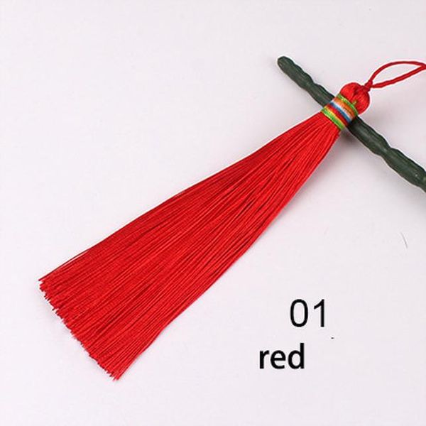 12 шт. лот 13 см diy красочные линии кисточкой шелковая бахрома швейные шитья кисточка отделка декоративных ключевых кисточек для занавесных 
12 шт. лот 13 см diy красочные линии кисточкой шелковая бахрома швейные шитья кисточка отделка декоративных ключевых кисточек для занавесных