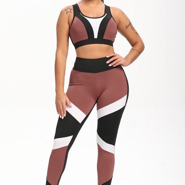 patchwork women 2pcs yoga set elastic running sport gym suit sportwear women set high waist leggings outfit fitness sport suit c0122, Gray
patchwork women 2pcs yoga set elastic running sport gym suit sportwear women set high waist leggings outfit fitness sport suit c0122, Gray