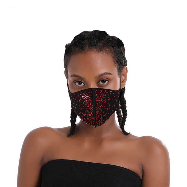 dhl shipping fashion bling 3d washable reusable mask pm2.5 face shield sequins shiny face cover outdoor sport anti dust masks kimter-x810fz
dhl shipping fashion bling 3d washable reusable mask pm2.5 face shield sequins shiny face cover outdoor sport anti dust masks kimter-x810fz