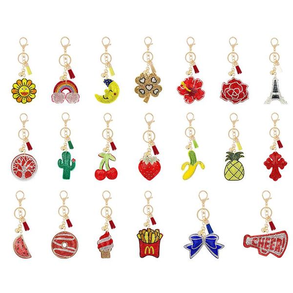 keychains rhinestone flannel, fruit, flower, plant, french fries, etiquette shape, keychain pendant, creative small gifts, luggage ornamen, Silver
keychains rhinestone flannel, fruit, flower, plant, french fries, etiquette shape, keychain pendant, creative small gifts, luggage ornamen, Silver
