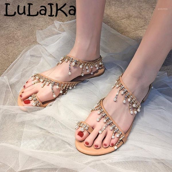 slippers 2021 summer good quality roman rhinestone sandals women women's flat casual vacation beach metal sandals1, Black
slippers 2021 summer good quality roman rhinestone sandals women women's flat casual vacation beach metal sandals1, Black