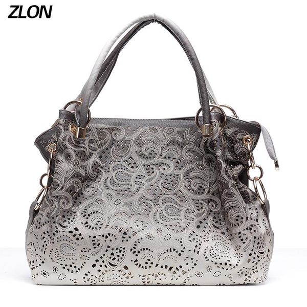 zlon fashion women bag hollow out ombre handbag floral print shoulder bags ladies leather tote bag trend n115
zlon fashion women bag hollow out ombre handbag floral print shoulder bags ladies leather tote bag trend n115