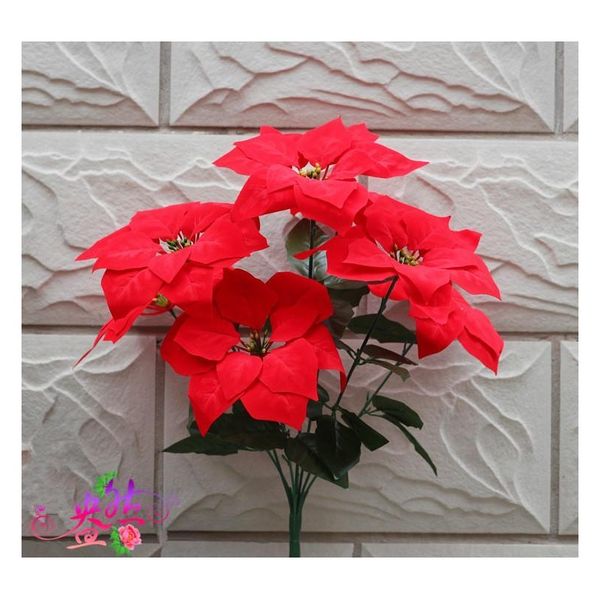5 forks 50cm high christmas artificial simulation silk poinsettia red silk decorative christmas flowers home xm jlleep lucky2005
5 forks 50cm high christmas artificial simulation silk poinsettia red silk decorative christmas flowers home xm jlleep lucky2005