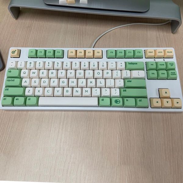 green white color pg sublimation pbt keycaps for cherry mx switch mechanical gaming keyboard key cap replace russian english
green white color pg sublimation pbt keycaps for cherry mx switch mechanical gaming keyboard key cap replace russian english