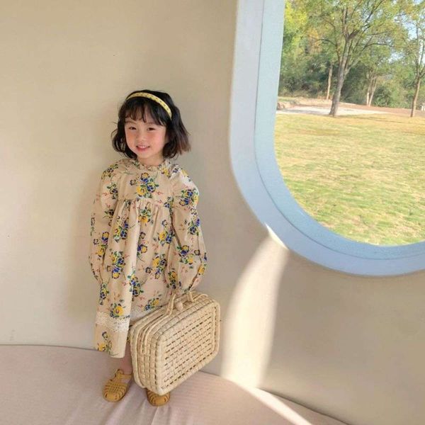 spring girls floral long sve 2021 new girl simple personali children's fashion princs drs, Red;yellow
spring girls floral long sve 2021 new girl simple personali children's fashion princs drs, Red;yellow